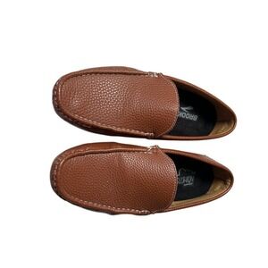Brooks Loafers Driving Moccasins Cushion Support Brown Shoes see photos for flaw